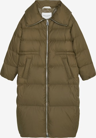 Marc O'Polo Winter Coat in Green: front