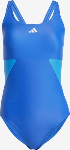 ADIDAS PERFORMANCE Bustier Urheilu-uimapuku 'Colorblock C-Back' värissä sininen: etupuoli