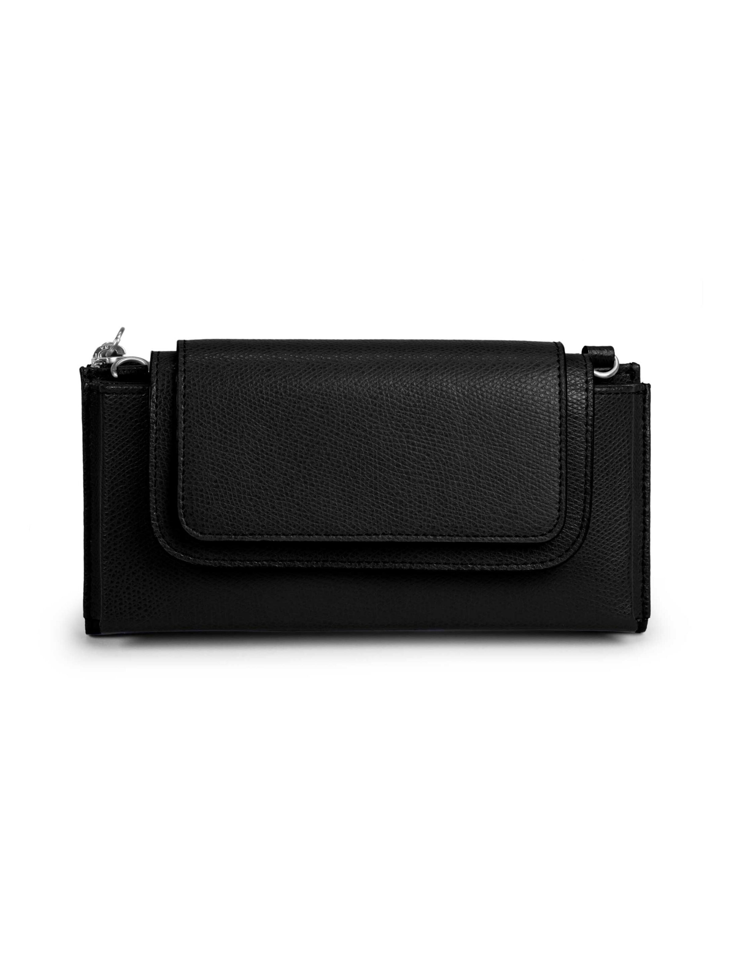 Gretchen Portemonnaie in Schwarz: Vorderseite