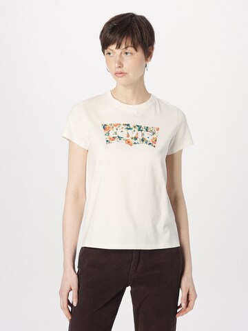 LEVI'S ® Shirt 'The Perfect Tee' in Wit: voorkant