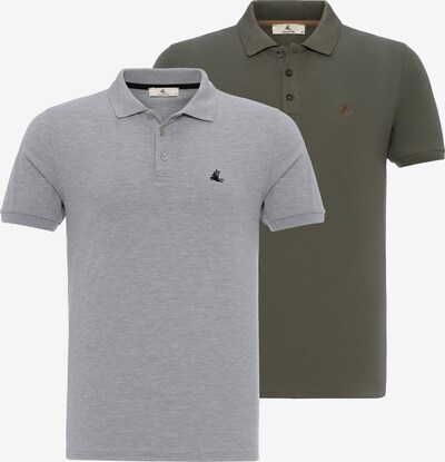 Daniel Hills Bluser & t-shirts i lysegrå / khaki, Produktvisning
