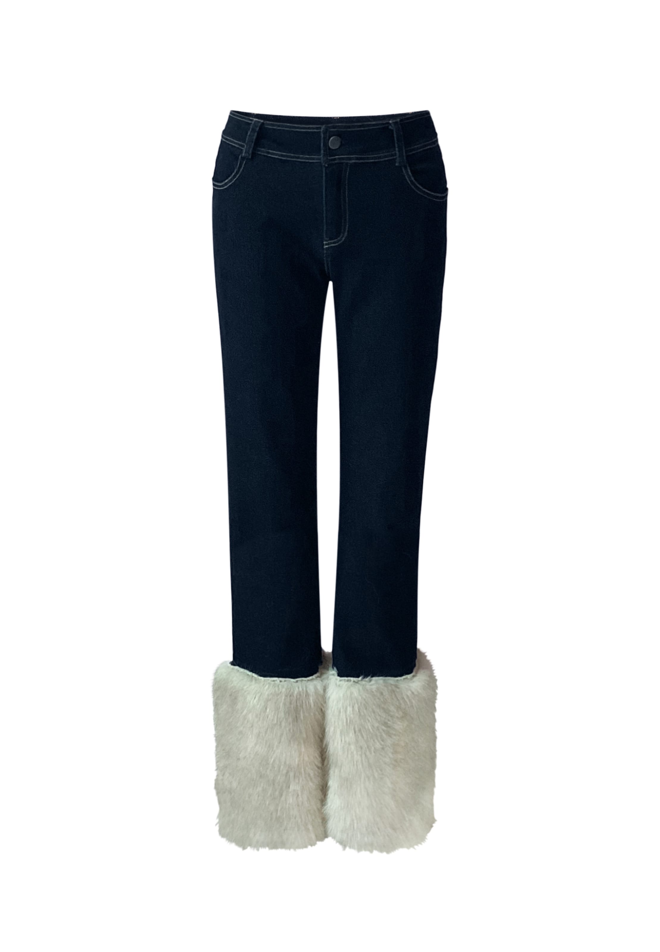 OW Collection Regular Jeans 'Desi' in Blau: Vorderseite