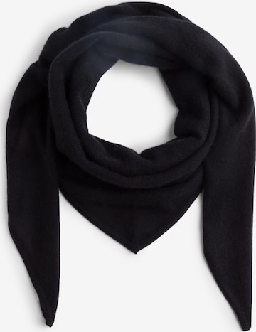 Marie Lund Schal in Schwarz: Vorderseite