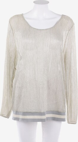 UNBEKANNT Top & Shirt in L in Silver: front