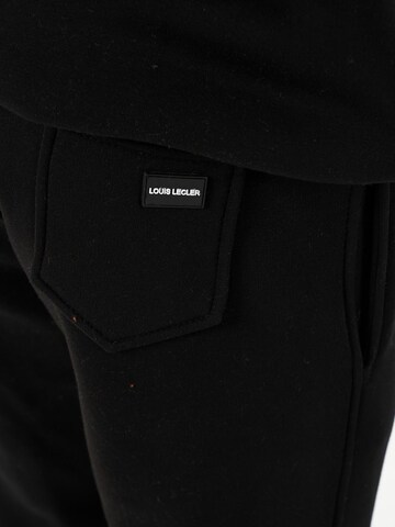 LOUIS LECLER Slim fit Trousers 'Dean' in Black