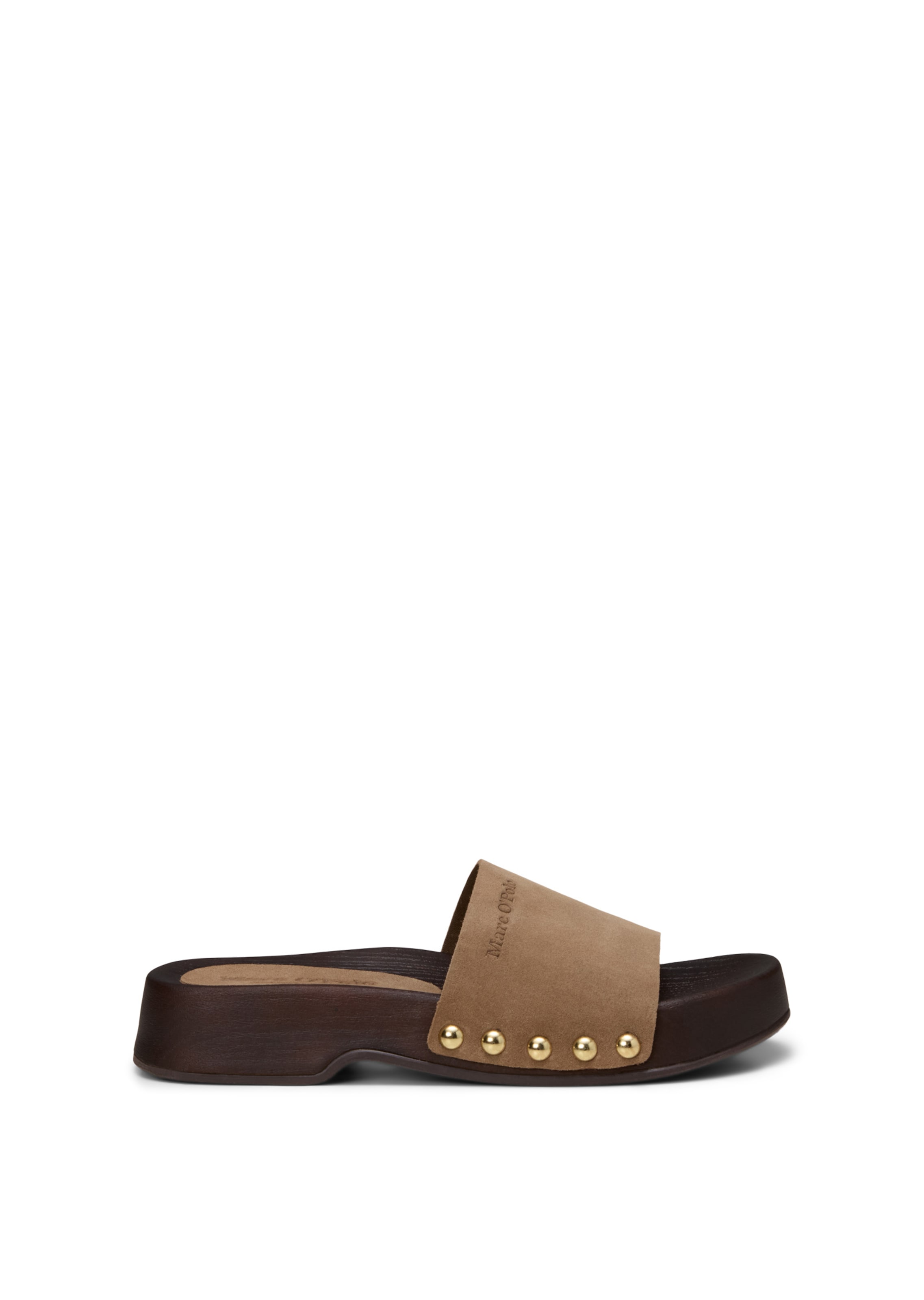 Marc O'Polo Clogs in Braun