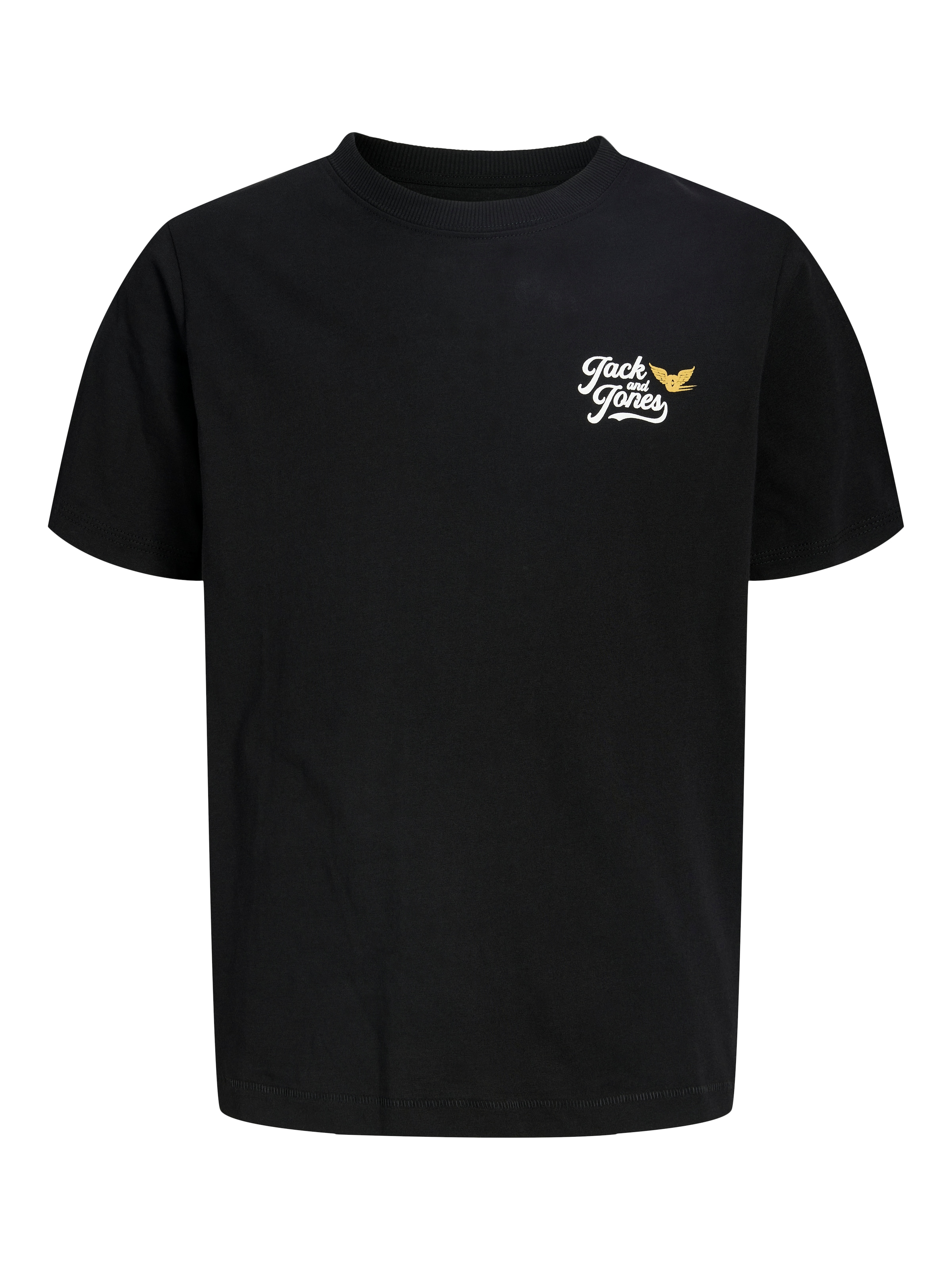 Jack & Jones Junior - Camiseta 'JJLEGEND' en negro: frente