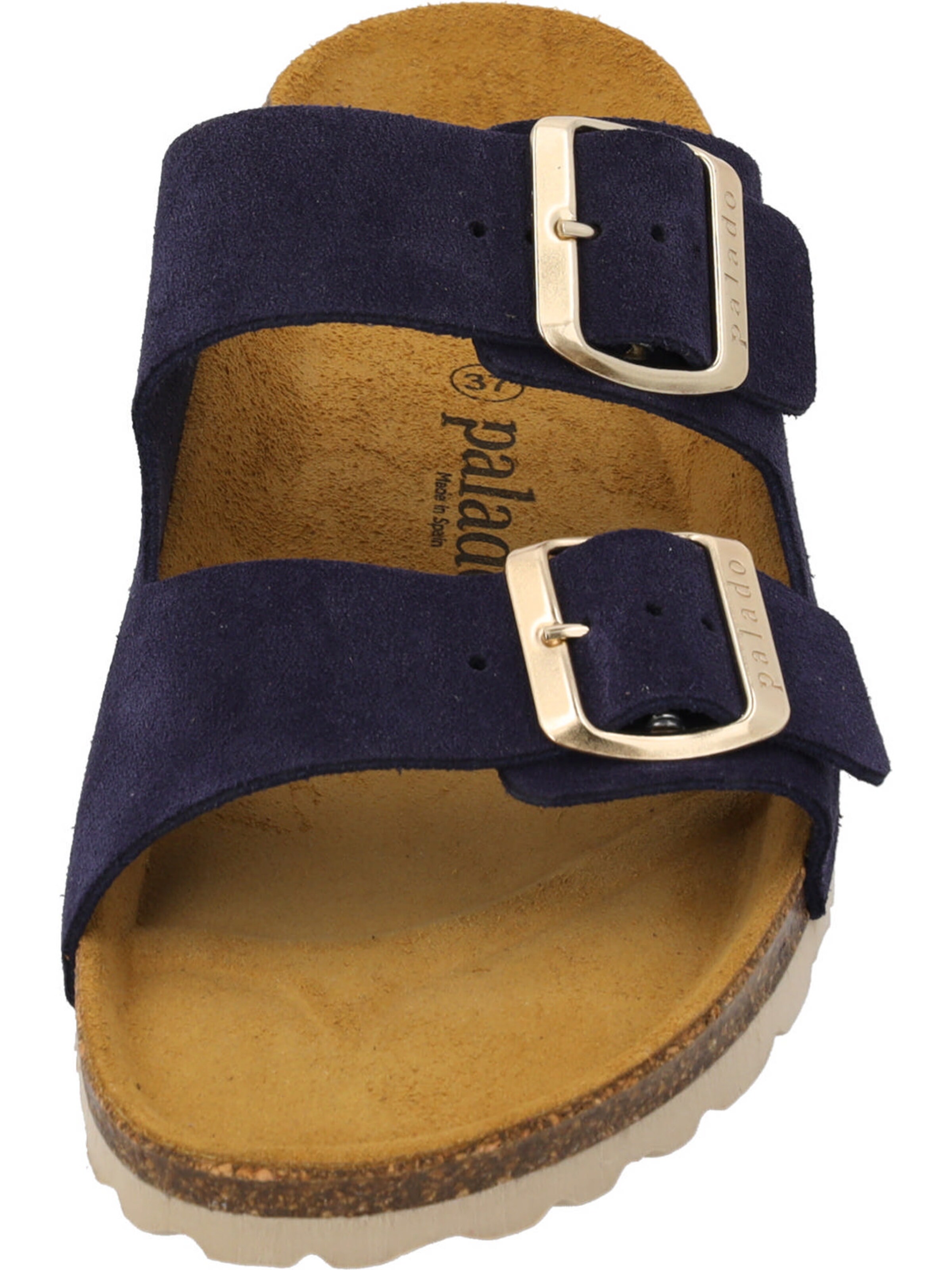 Palado Pantolette 'Palado Korfu Suede Premium Leather'‌‌ in Blau