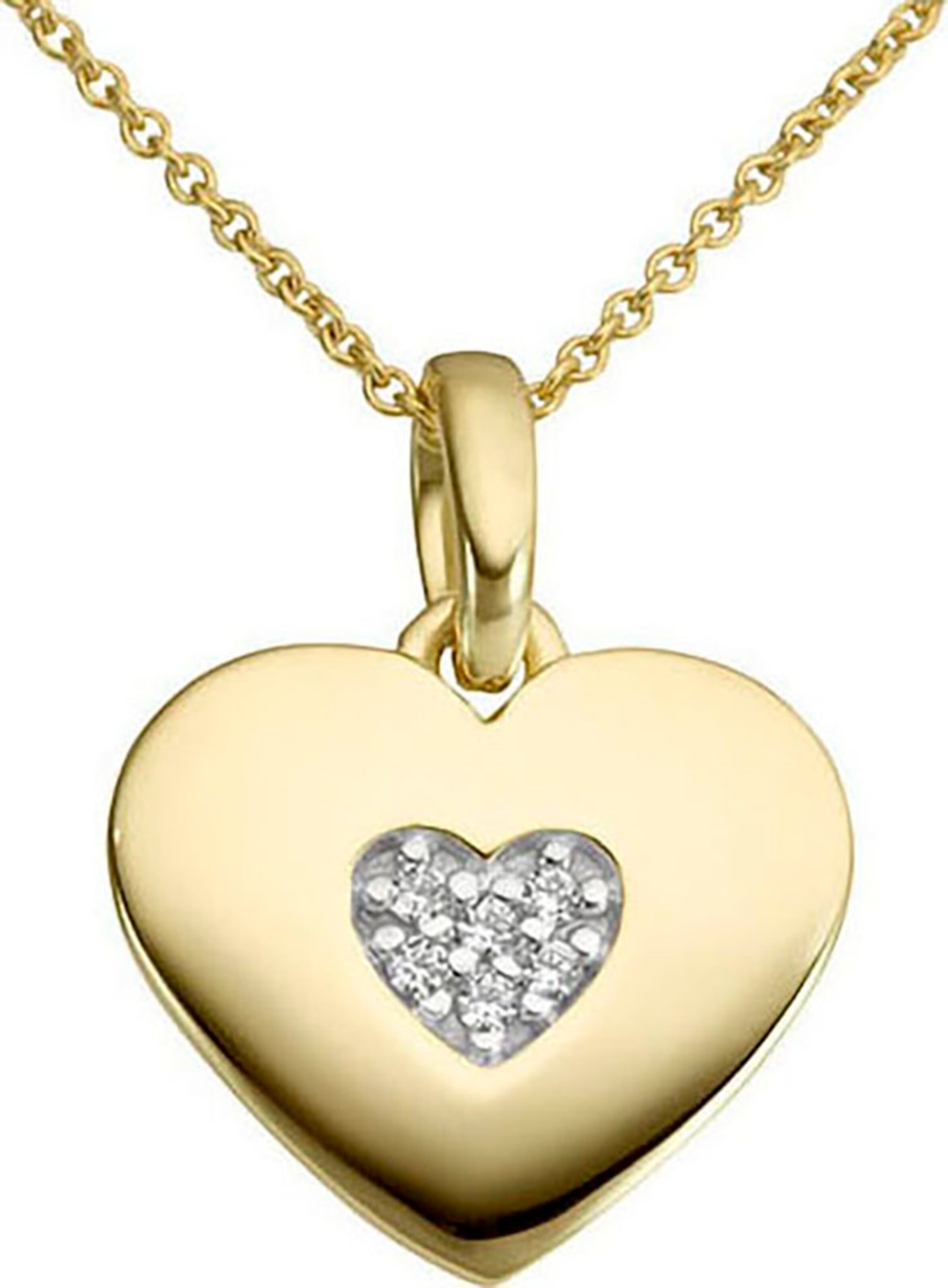 FIRETTI Pendant in Gold: front