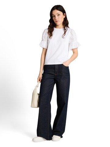 TOM TAILOR DENIM Póló - fehér