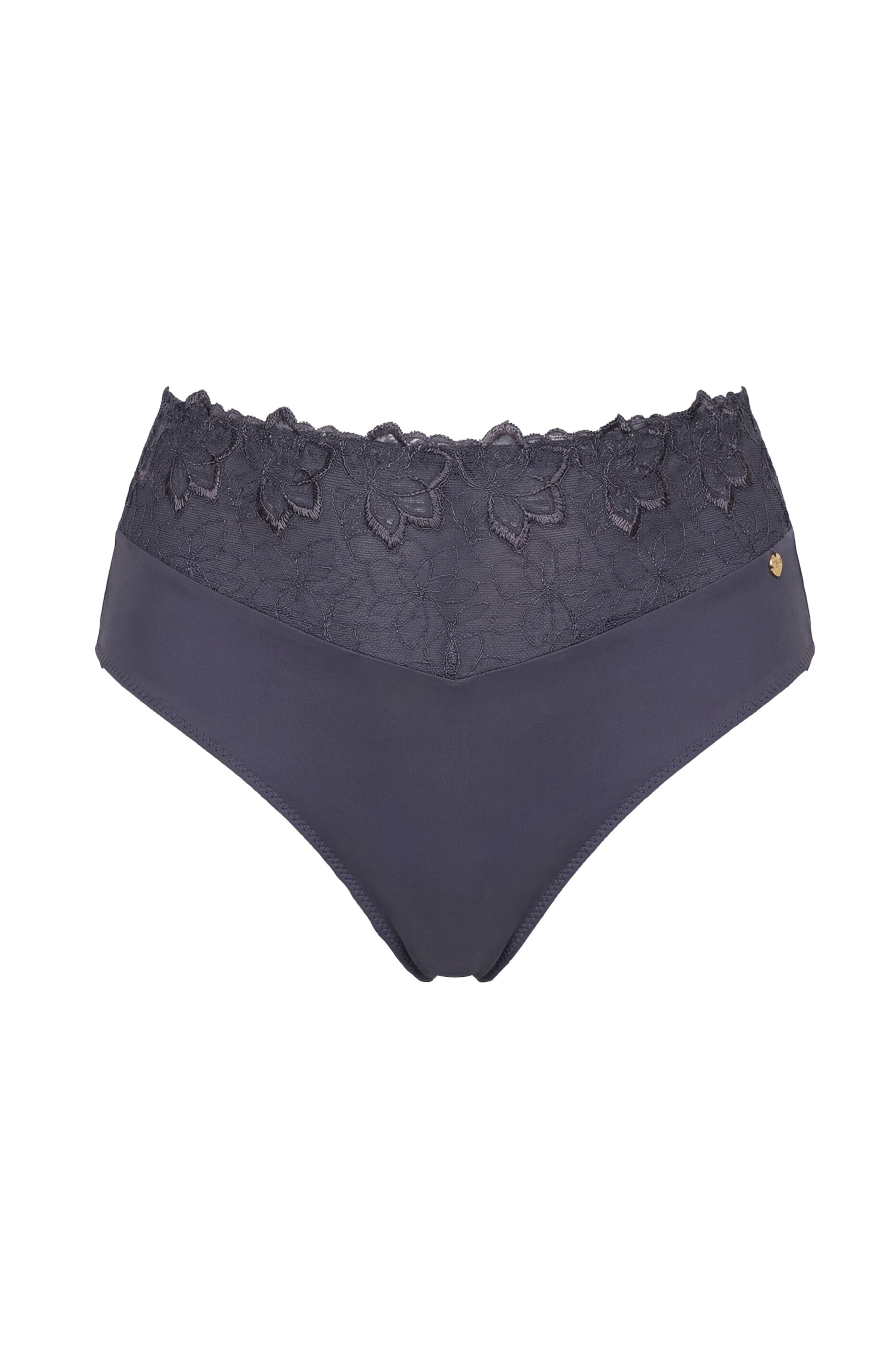 TruYou Thong in Grey: front
