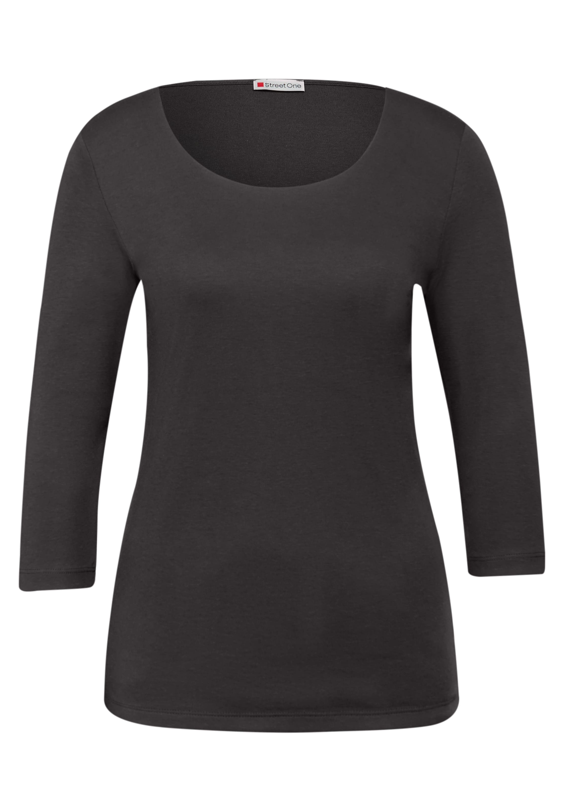 STREET ONE Shirt in Grau: Vorderseite