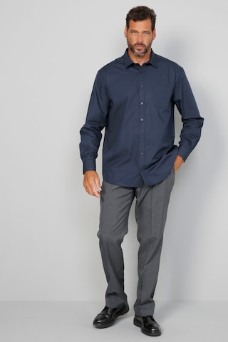 Coupe regular Chemise Boston Park en bleu