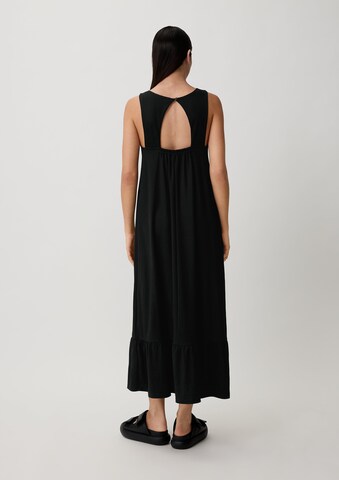 comma casual identity Kleid in Schwarz: Rückseite