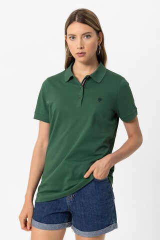 T-shirt 'LEONA' DENIM CULTURE en vert : devant