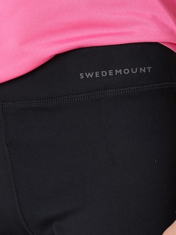 SWEDEMOUNT Bootcut Sportsbukser 'Core' i sort