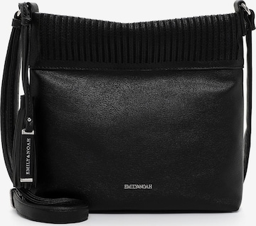 Emily & Noah Crossbody Bag 'Brigitte' in Black: front