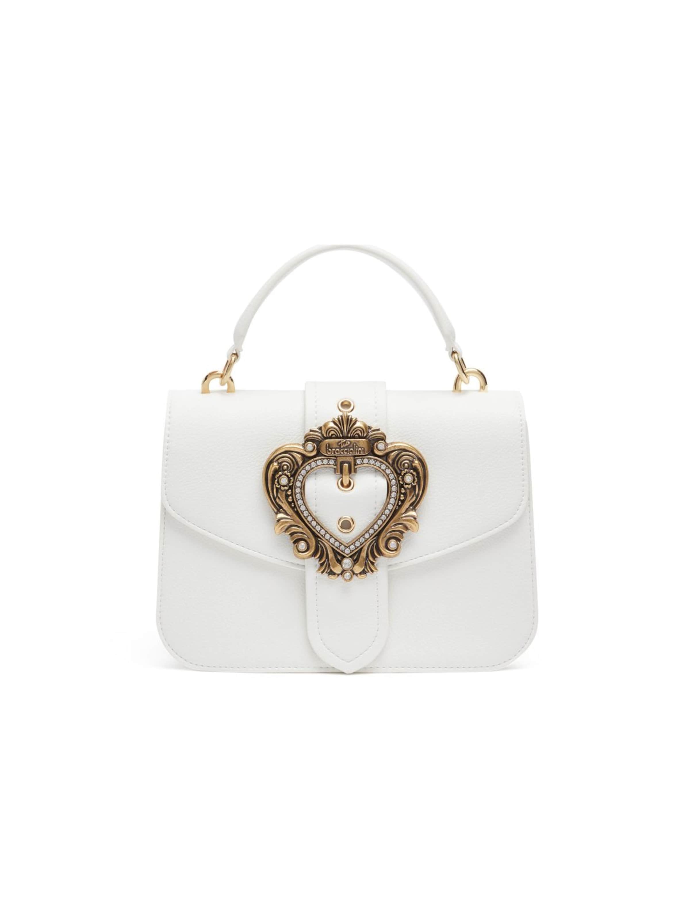 Braccialini Handtasche 'Baroque'‌‌ in Weiß: Vorderseite