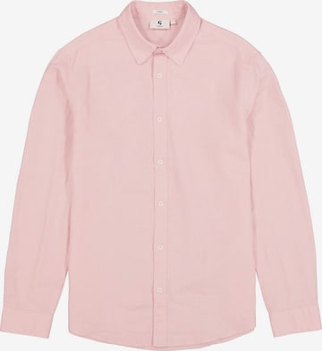 GARCIA Button Up Shirt in Pink: front