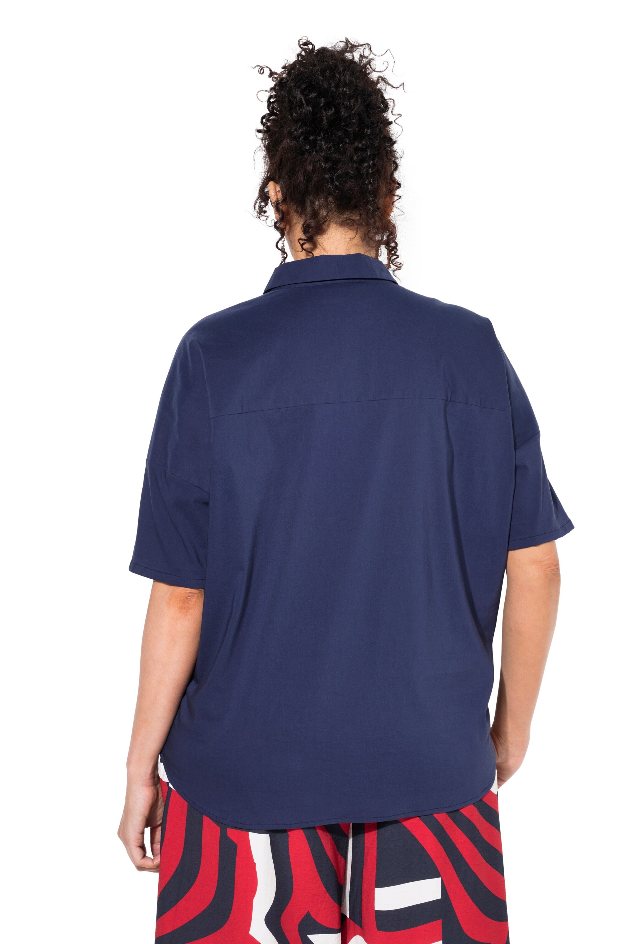 Ulla Popken Bluse in Blau