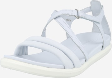 ECCO Strap Sandals in Blue: front