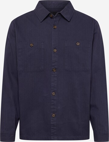 Cotton On Regular fit Button Up Shirt in Blue: front