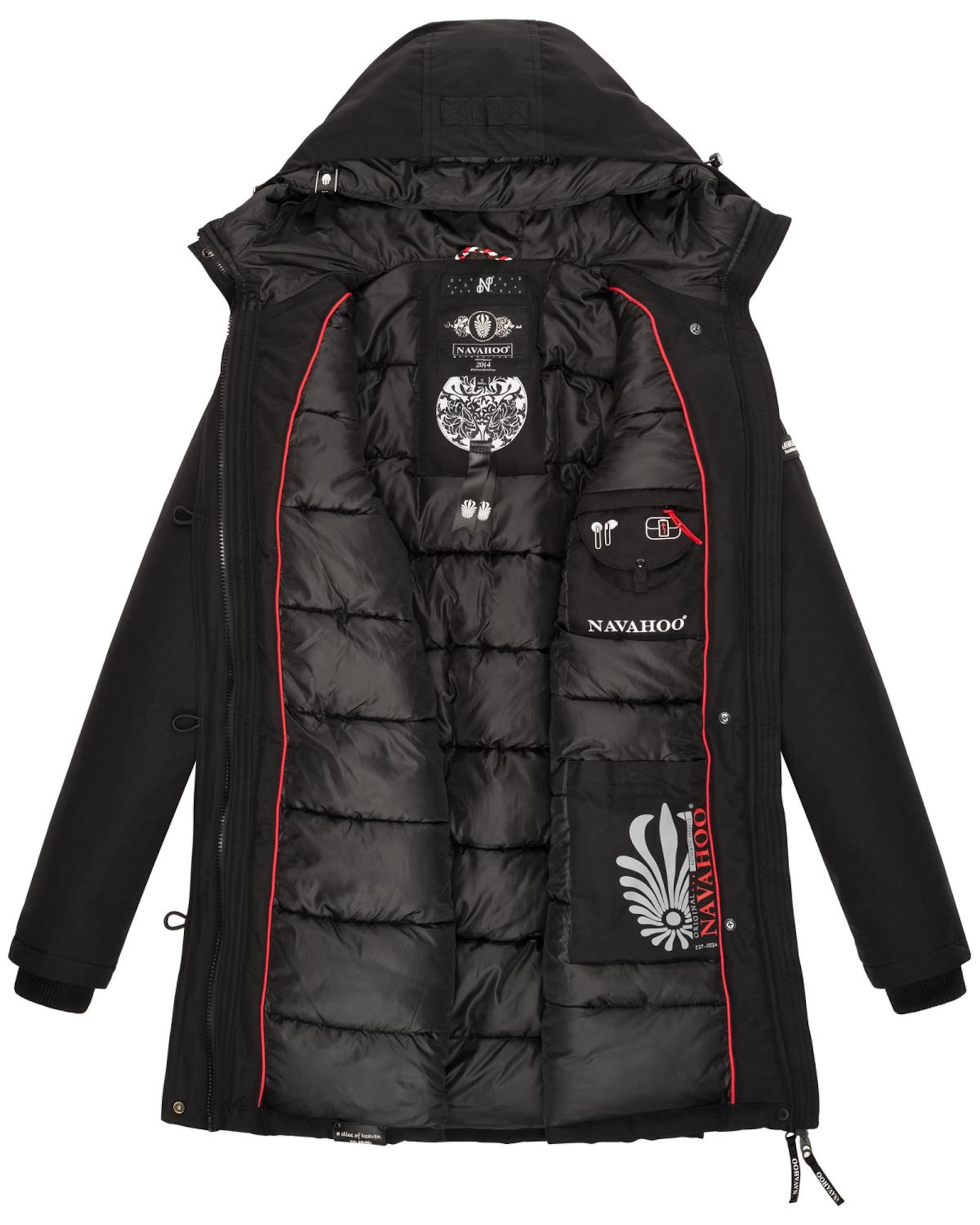 juoda NAVAHOO Žieminė parka 'Freeze stoorm'