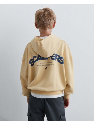 Scalpers Sweatshirt ' ' i gul: baksida