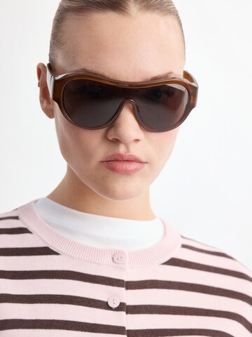 MANGO Knit cardigan 'DALTON' in Pink