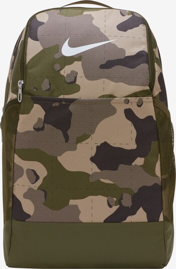 NIKE Sportrucksack in beige / dunkelgrau / khaki, Produktansicht
