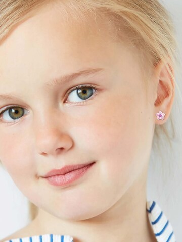 Boucles d'oreilles Maxte en argent : devant