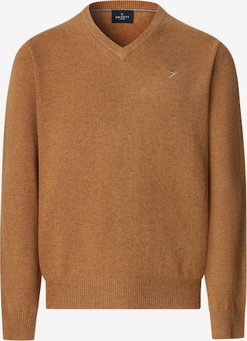 Pull-over Hackett London en beige : devant