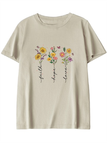 T-shirt 'Summer Casual' GORHEY en orange : devant
