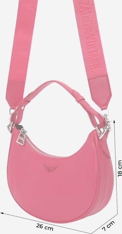 Zadig & Voltaire Tasche 'MOONROCK' in Pink
