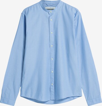 ARMEDANGELS Button Up Shirt 'Tomas' in Blue: front