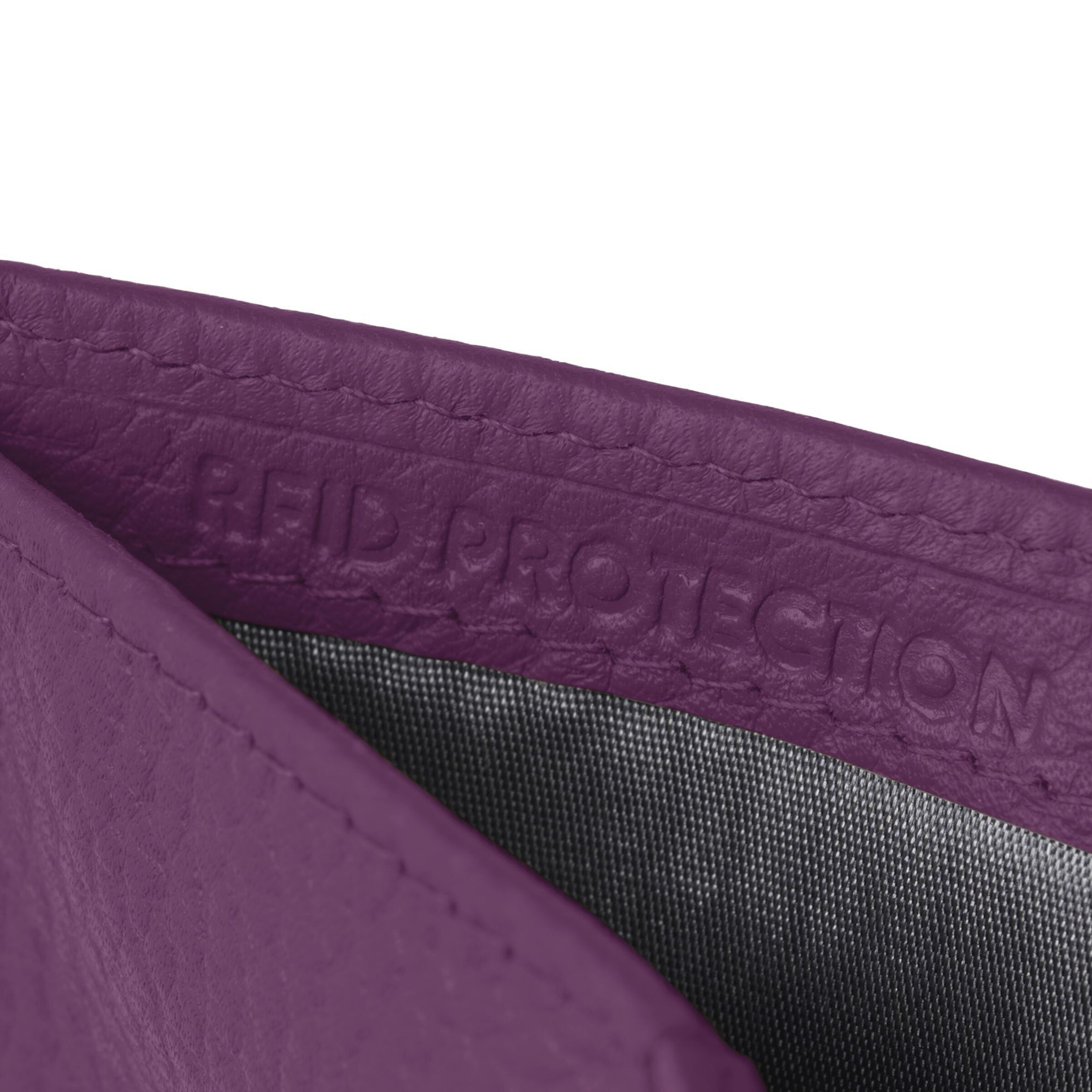 Lazarotti Wallet 'Bologna' in Purple
