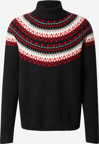 juoda GANT Megztinis 'FAIR ISLE': priekis