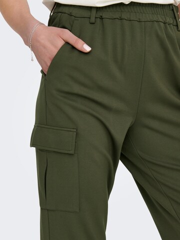 Effilé Pantalon cargo 'Poptrash' ONLY en vert