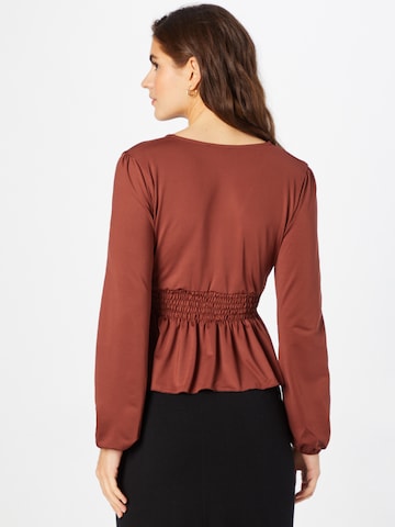 ABOUT YOU Shirt 'Zoey' in Brown