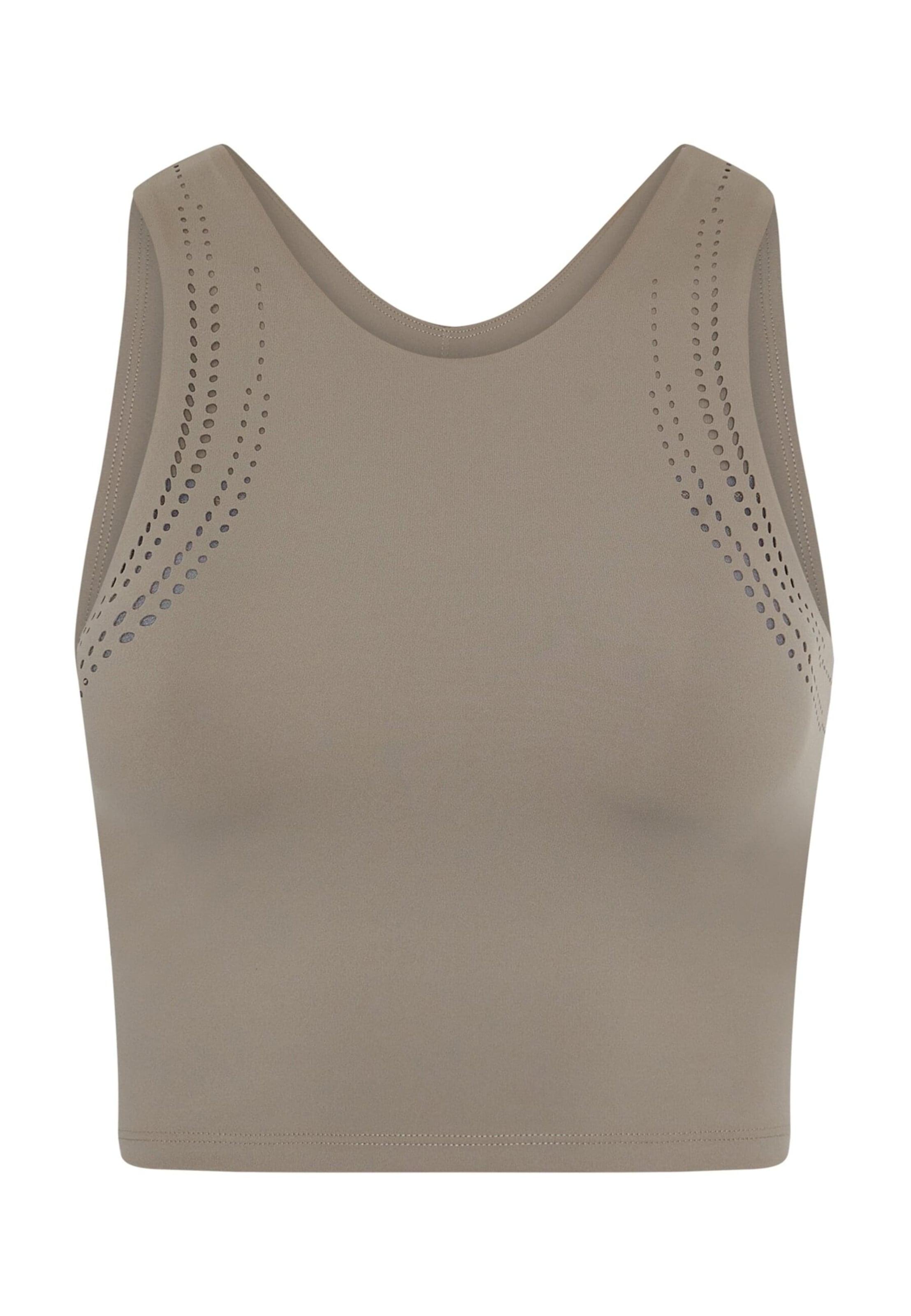 Born Living Yoga Sports top 'Zenda' in Dark beige, Item view