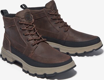TIMBERLAND Lace-Up Boots 'Orig Ultra WP Chukka' in Brown