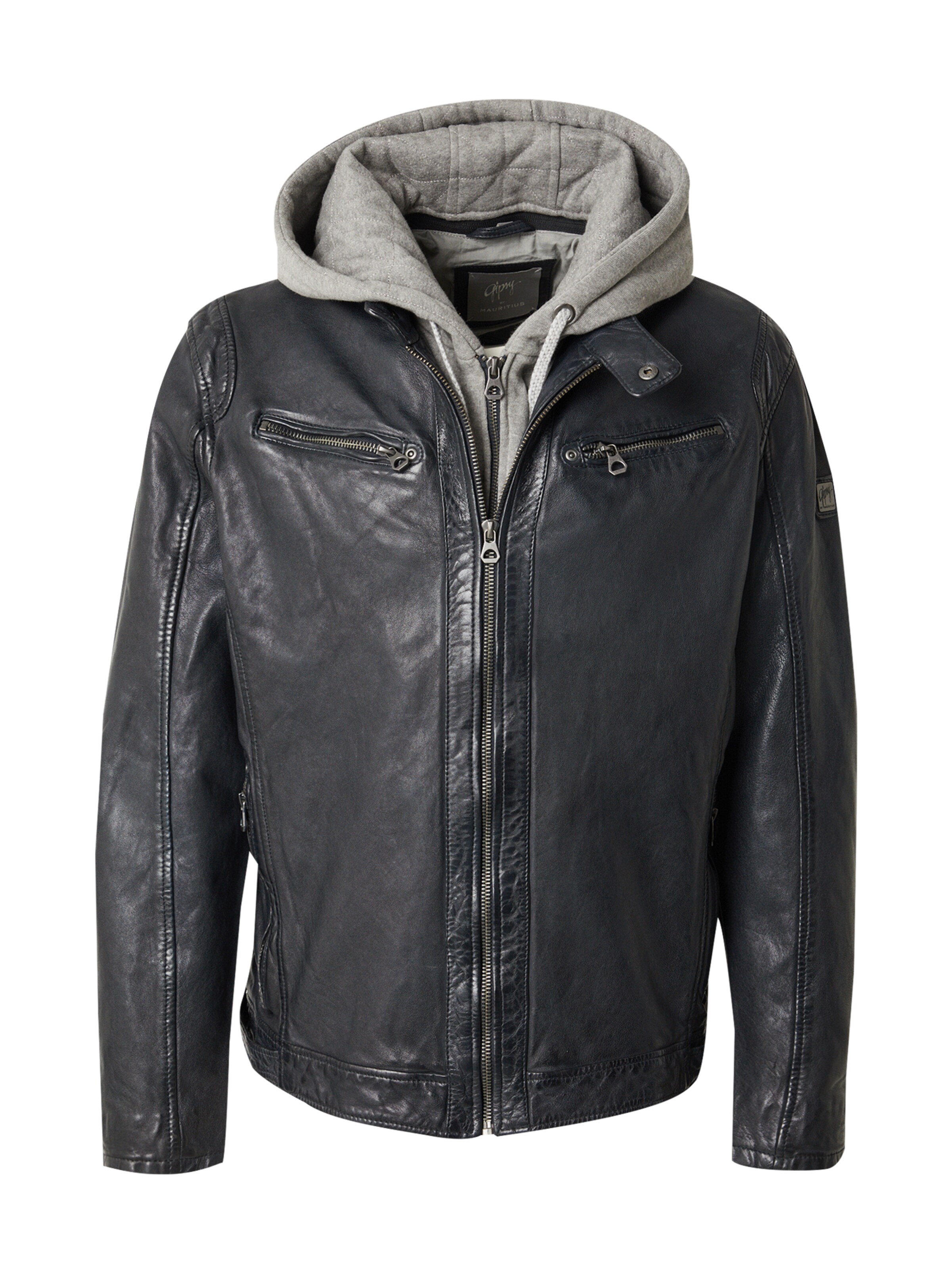 Gipsy by Mauritius GMSANTFORT - Giacca di pelle - dark brown/marrone
