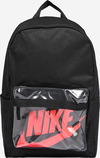Rucsac 'Heritage 2.0' Nike Sportswear pe roșu orange / negru, Vizualizare produs