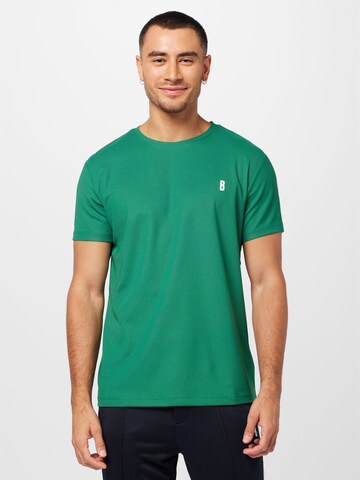 BJÖRN BORG Functioneel shirt 'ACE' in Groen: voorkant