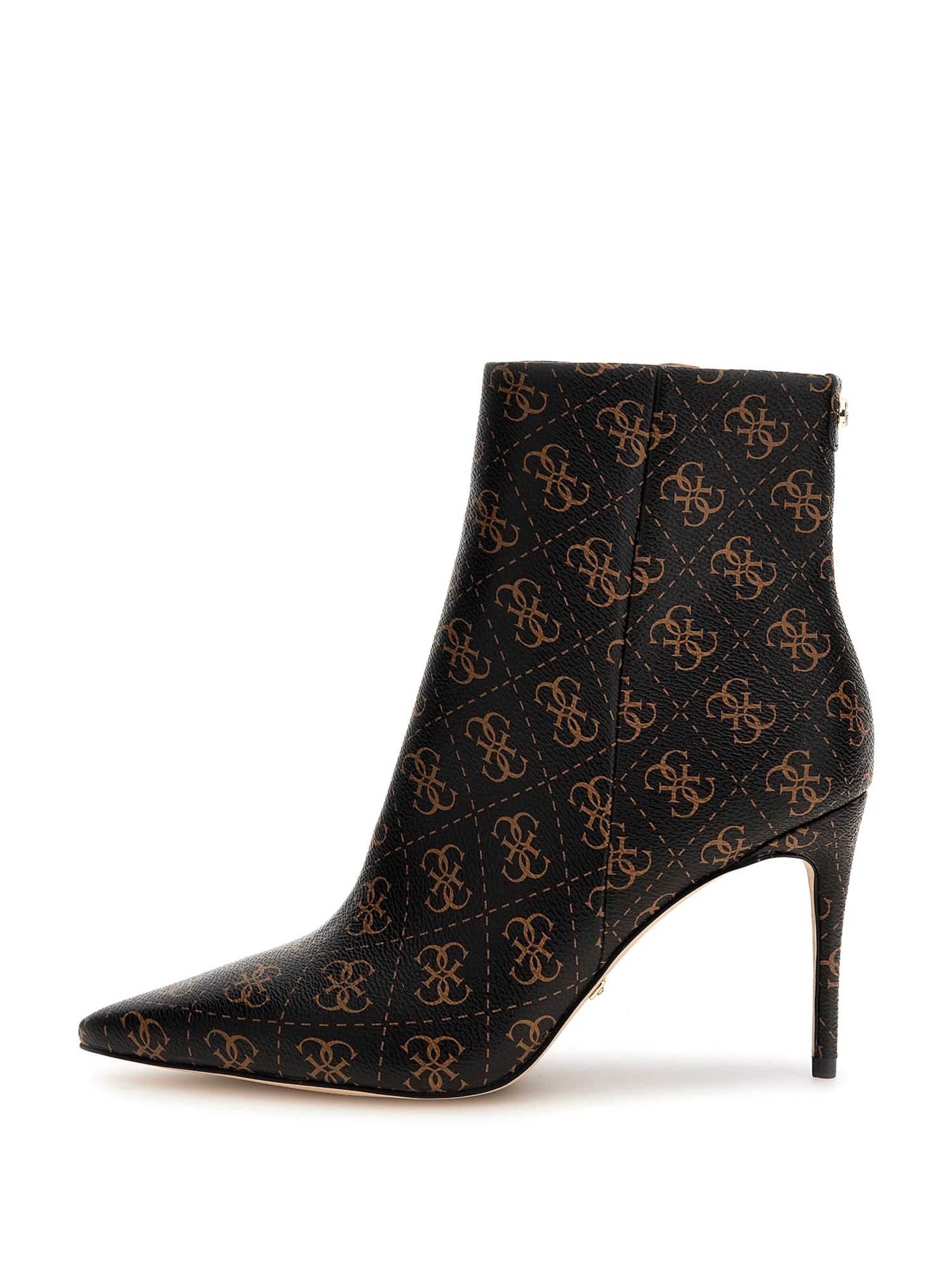 GUESS Booties 'Richer' in Brown: front