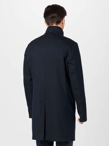 BOSS Black Płaszcz przejściowy 'Hyde' w kolorze niebieski