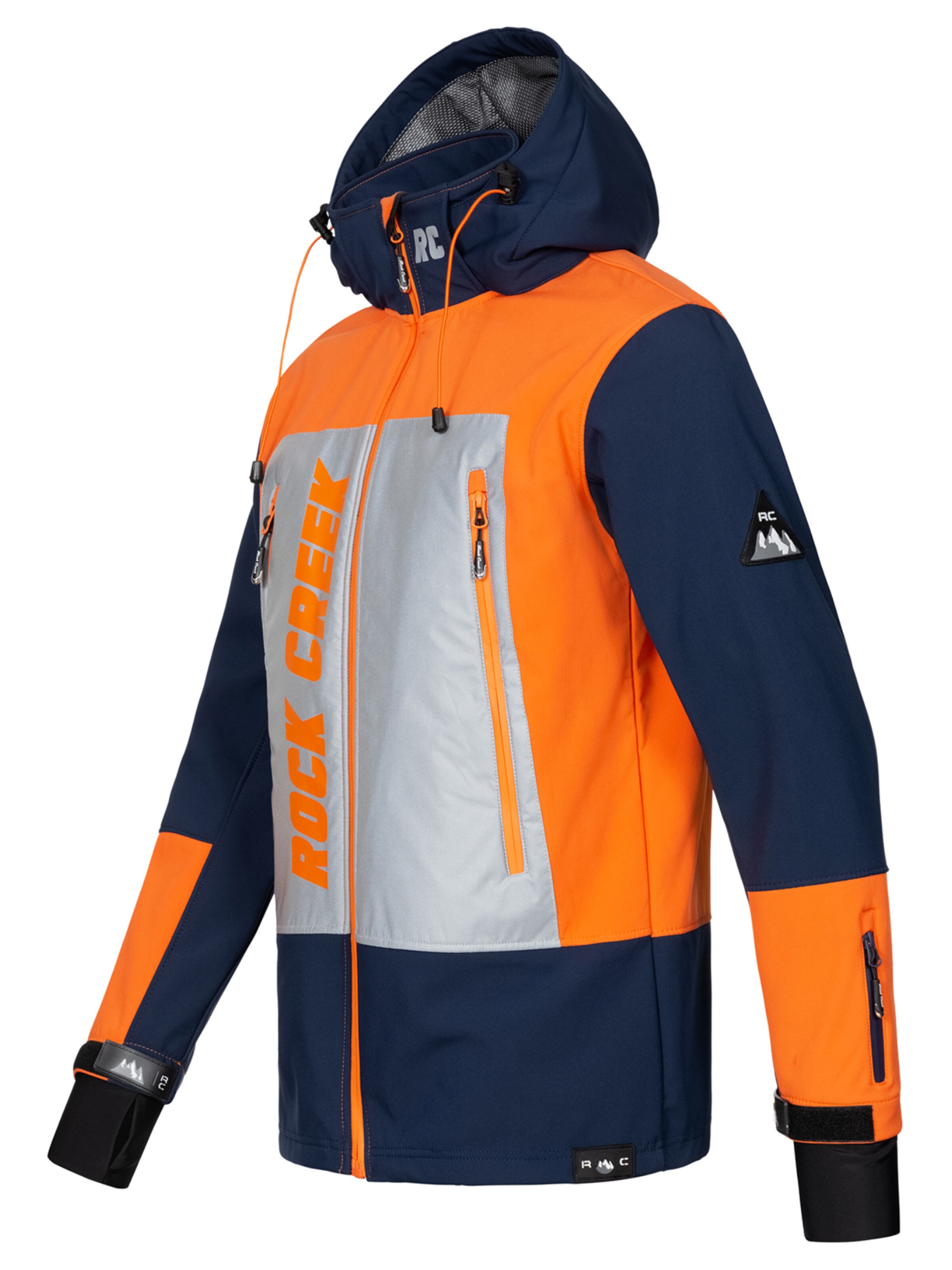 Rock Creek Outdoorjacke in Blau
