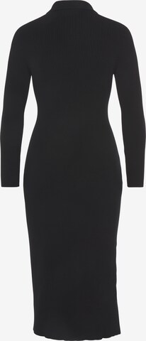 LACOSTE Knitted dress in Black