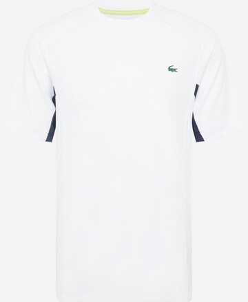 balts Lacoste Sport Sporta krekls: no priekšpuses