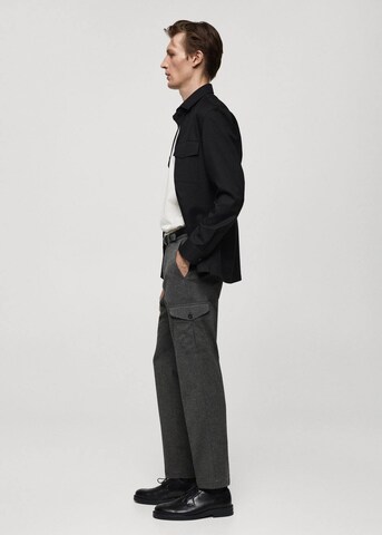 MANGO MAN Regular Hose 'Olivier' in Grau